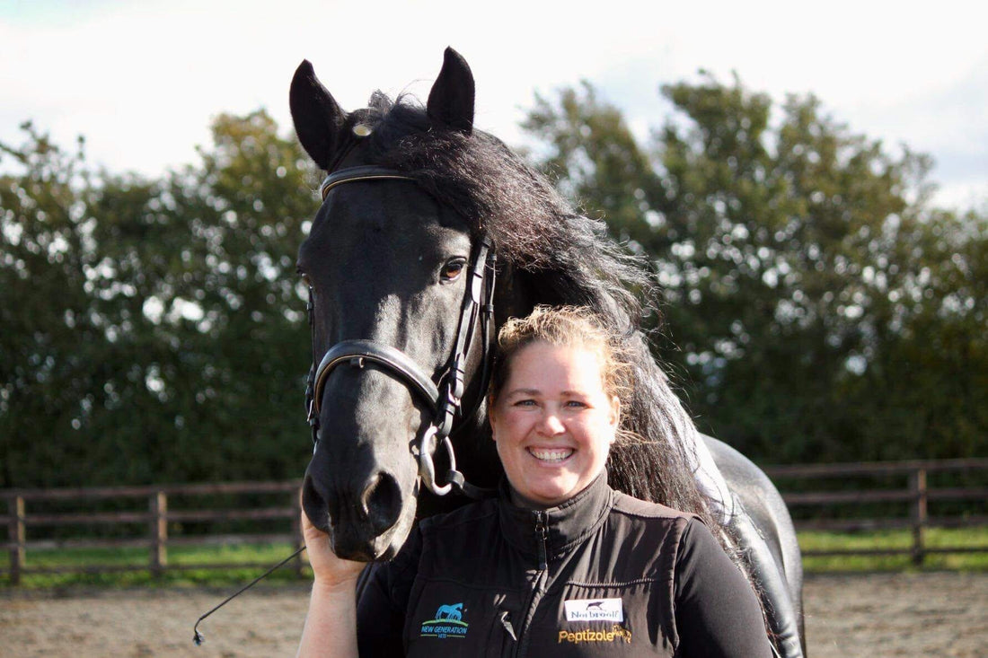Meet Kimry Simpson - Owner of Thomas The Friesian Stallion